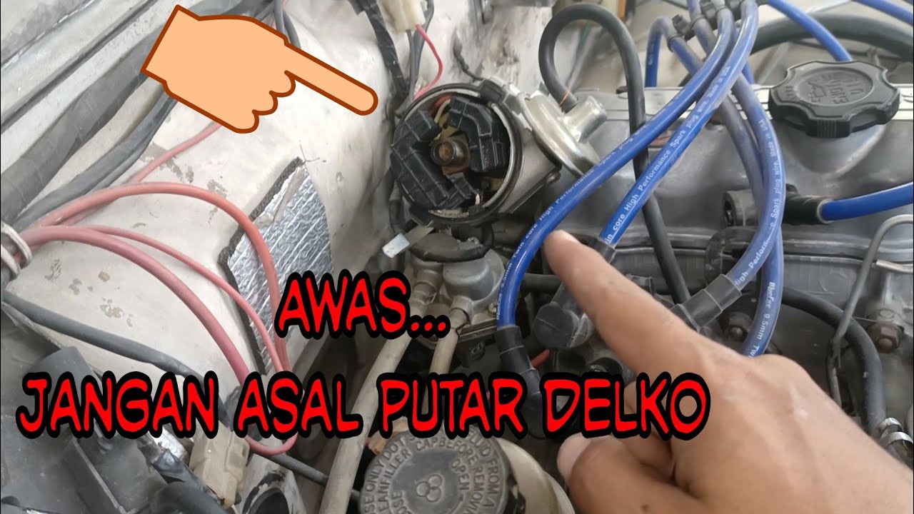 membahas pengapian delko suzuki katana# salah penyetelan bisa bikin mobil kurang tenaga