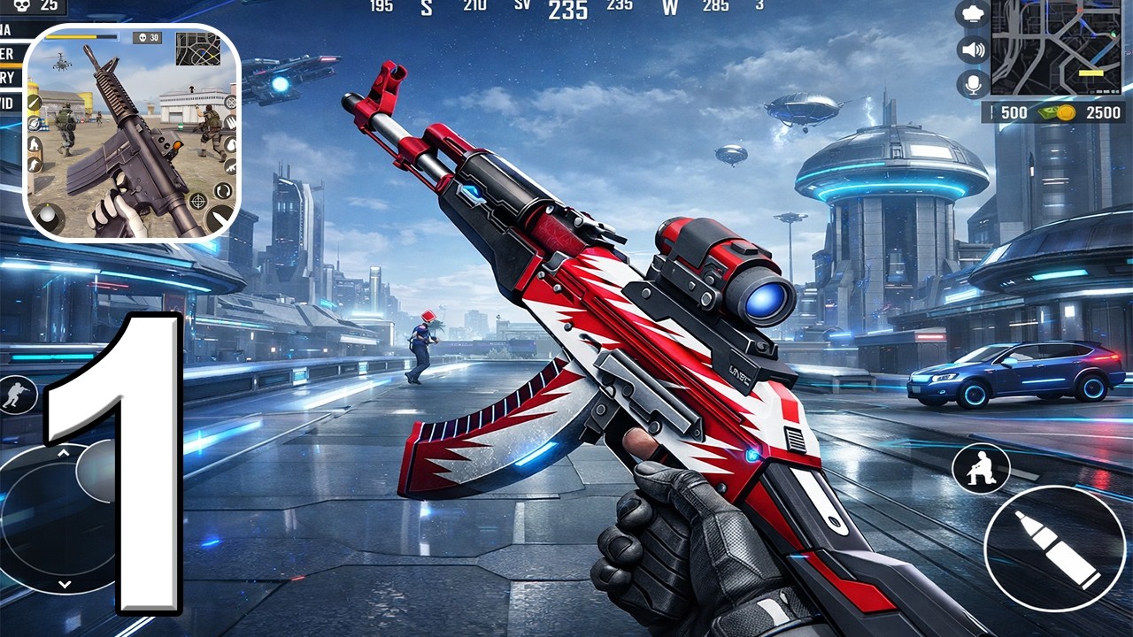 Gun Games 3D : Shooting Games - Gun Game for Android - Android Gameplay - Part 1