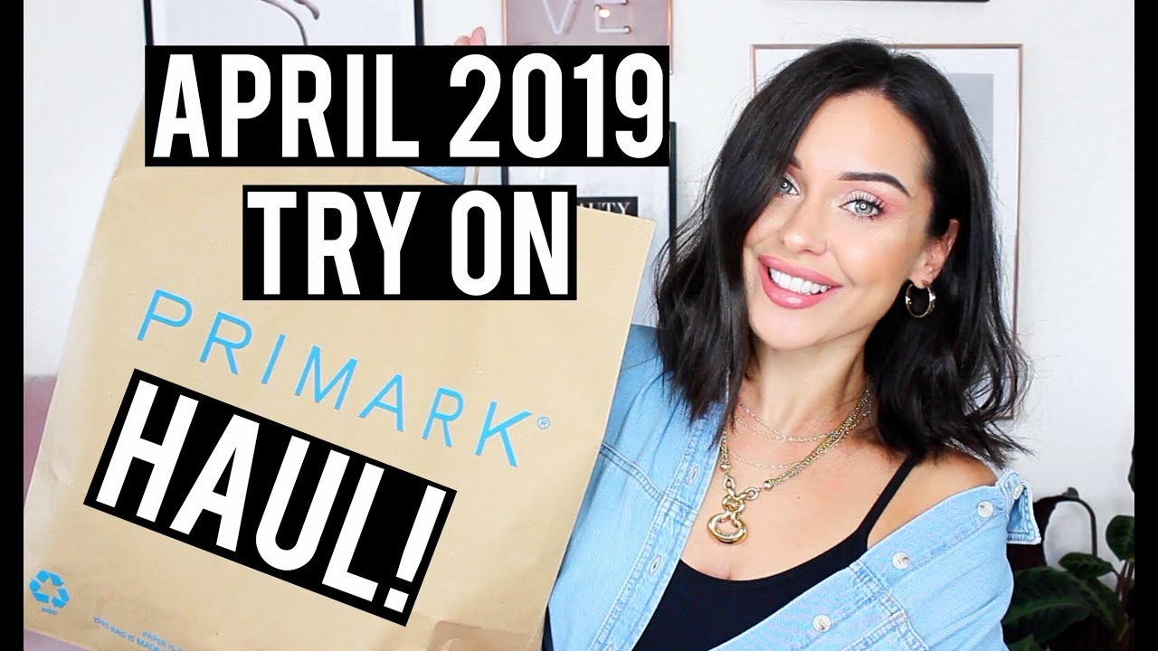 SPRING TRY ON PRIMARK HAUL APRIL 2019 | KatesBeautyStation