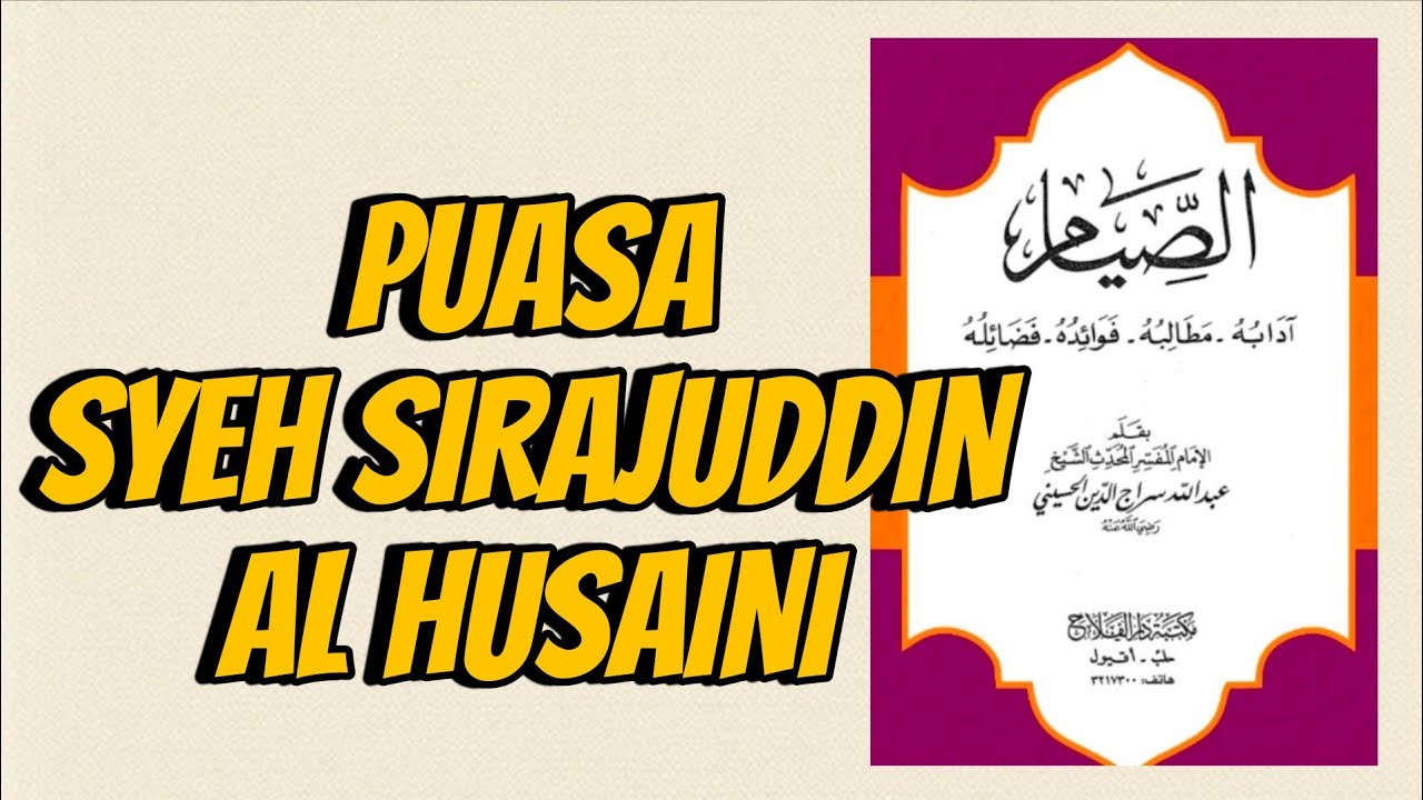 4. PUASA - SYEH ABDULLAH SIRAJUDDIN 