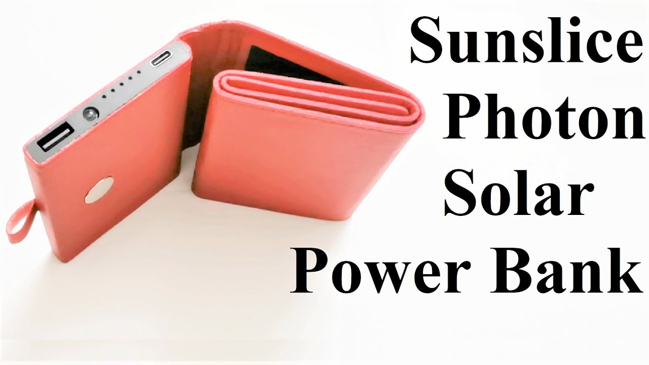 World's Smallest Solar Power Bank - Sunslice Photon Review