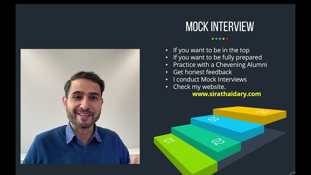 CHEVENING INTERVIEW PREPARATION | Mock Interview |