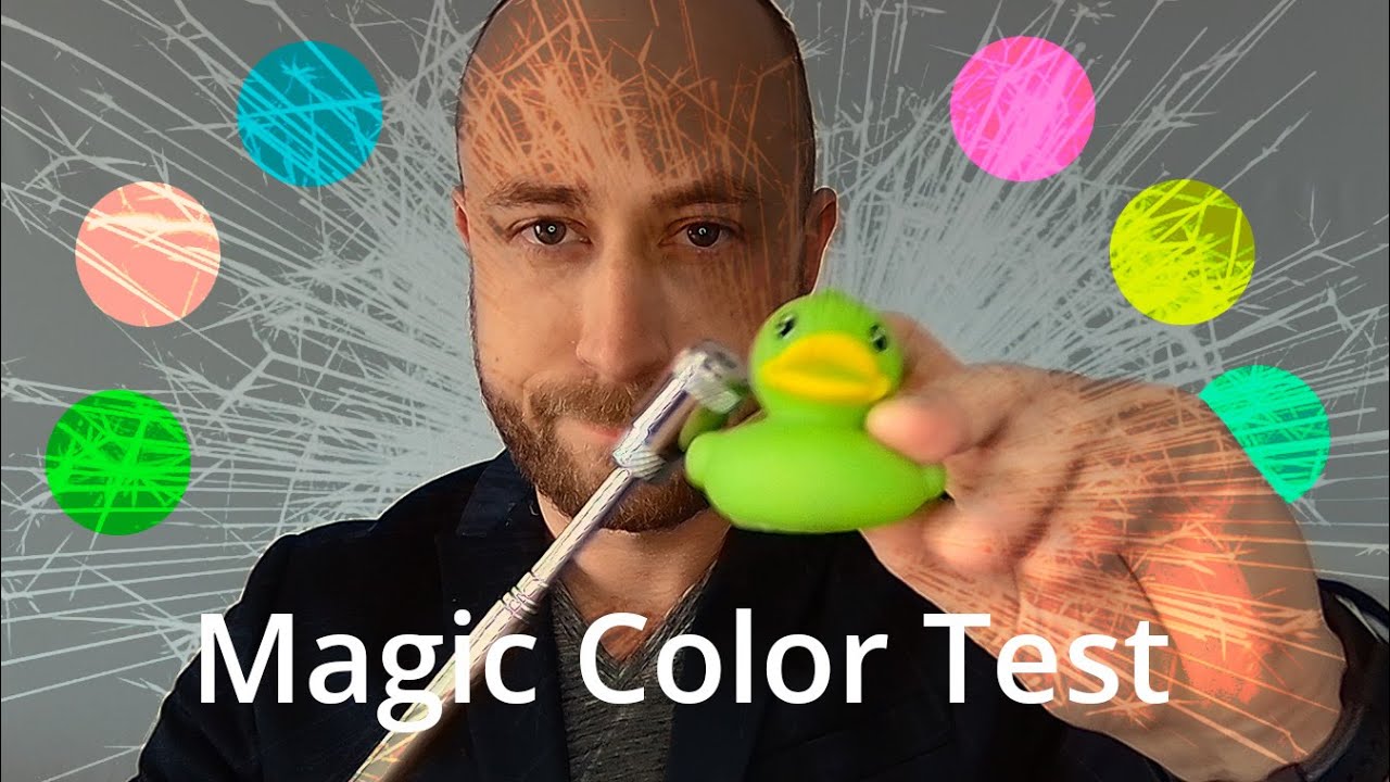 🟢🎩✨🟠 Magic Color Vision Test | ASMR