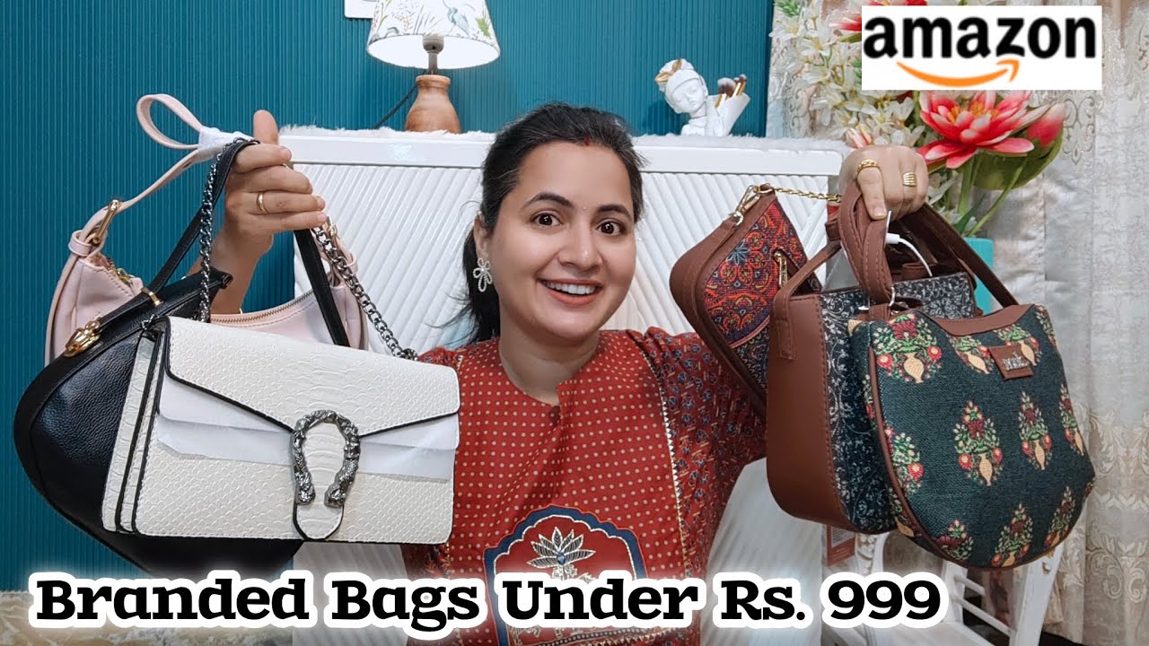 *SLING & SHOULDER BAGS* Starting Rs.499 Bags From Amazon | Trendy Sling Bags 💕 | Neema's Talk