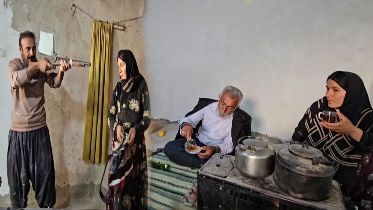 Nomadic life in the heart of war: a hard day under a hail of missiles and a house in the mountains.