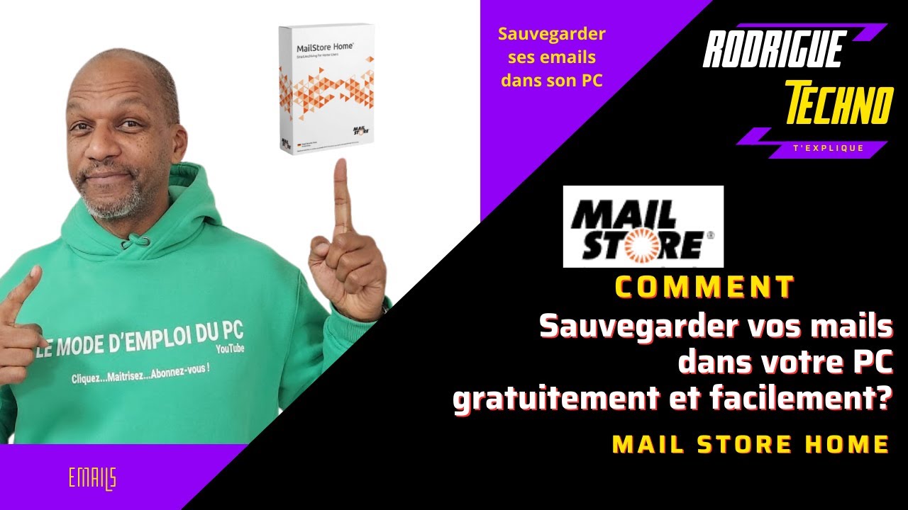 Comment sauvegarder  ses mails sur son pc facilement et gratuitement