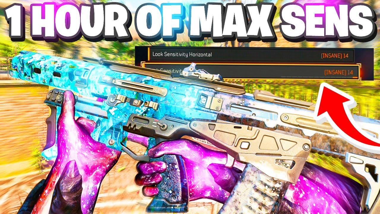 1 Hour Of Clean Max Sensitivity Gameplay On Black Ops 4 In 2022! (COD BO4)