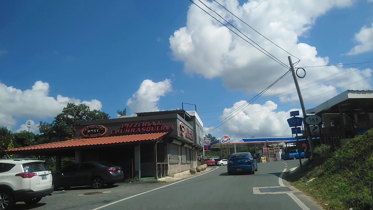 Manejando por Corozal, Puerto Rico