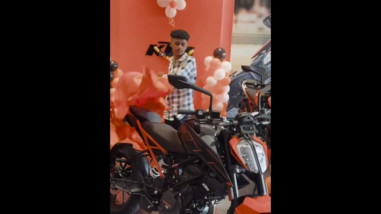 new bike delivery ktm duke 160 