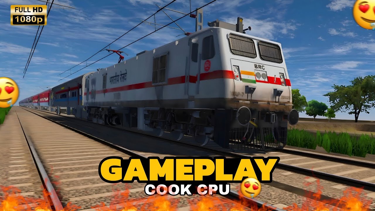 Rail sim world Original COOK CPU FPS GamePlay!😍(Pure Without Voice Gameplay)