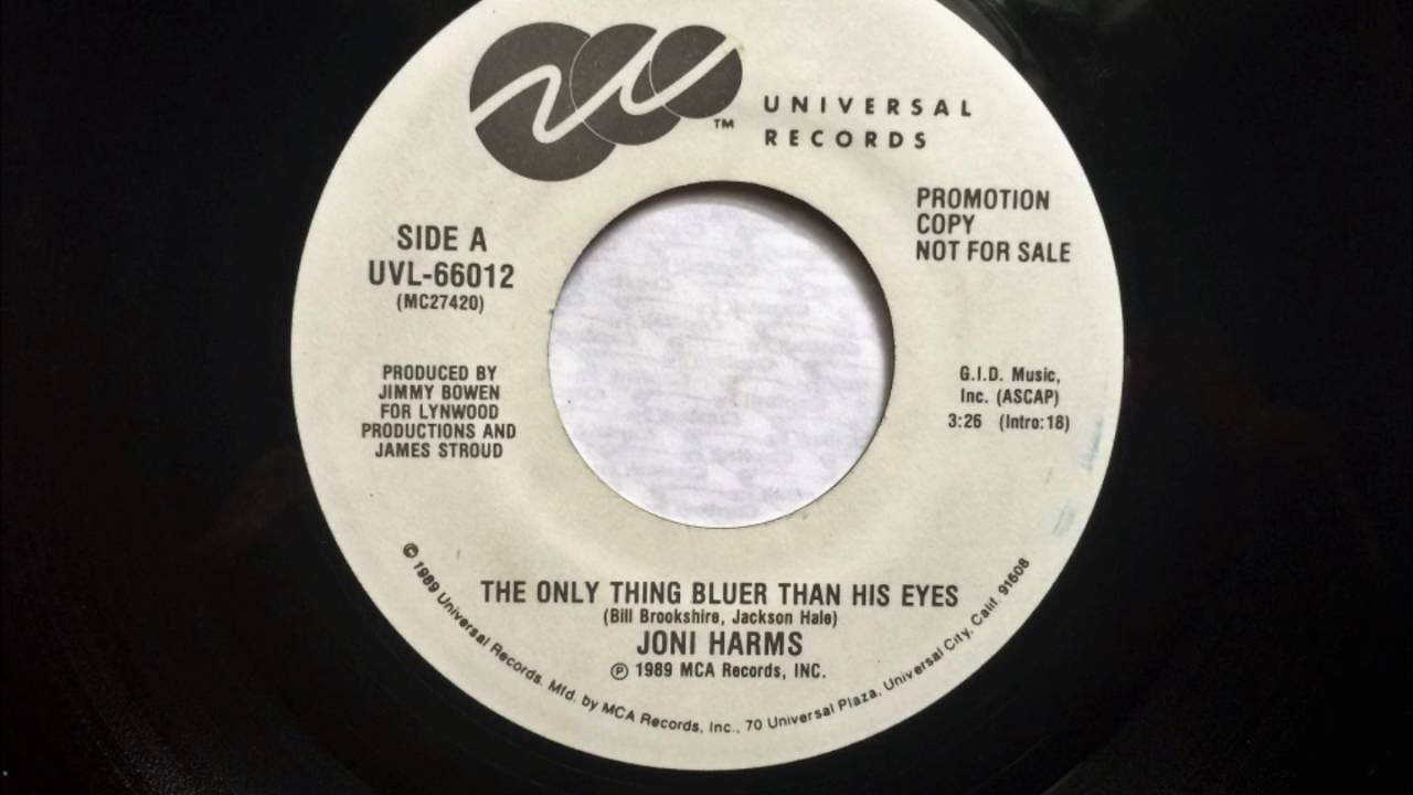 The Only Thing Bluer Than His Eyes , Joni Harms , 1989