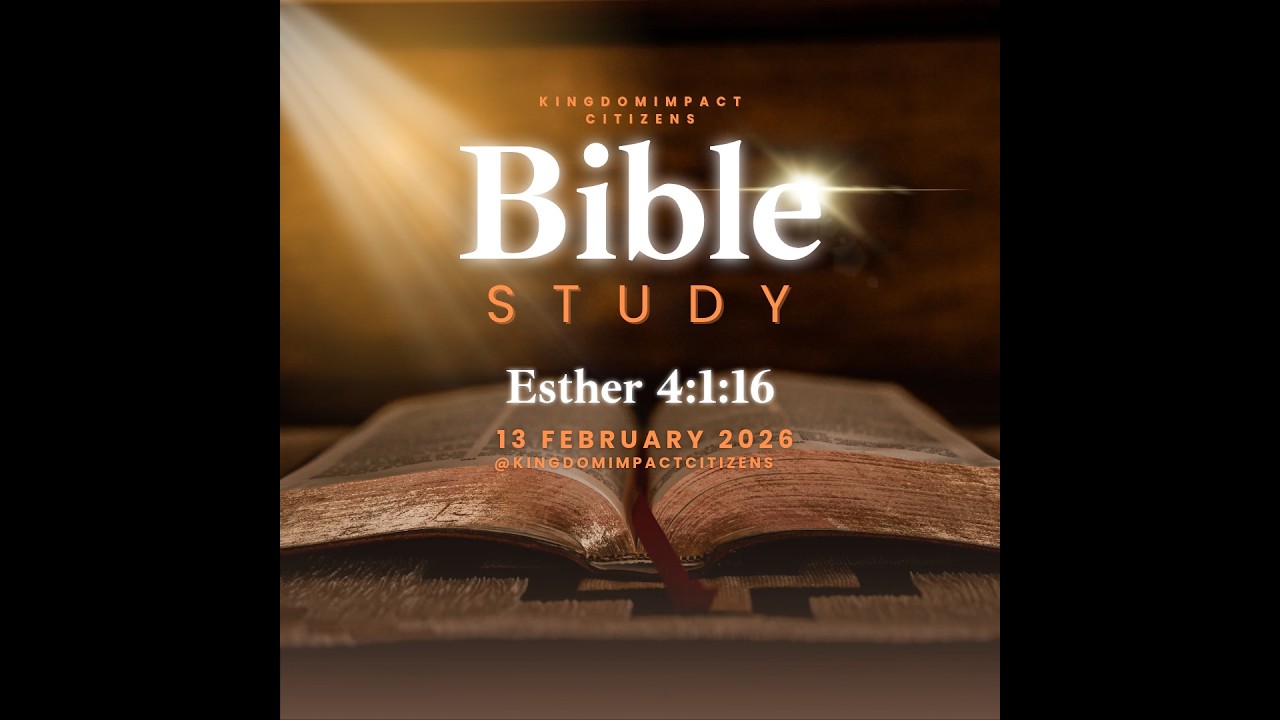 Royal Appointment for Such a Time Like This - Esther 4:1-16