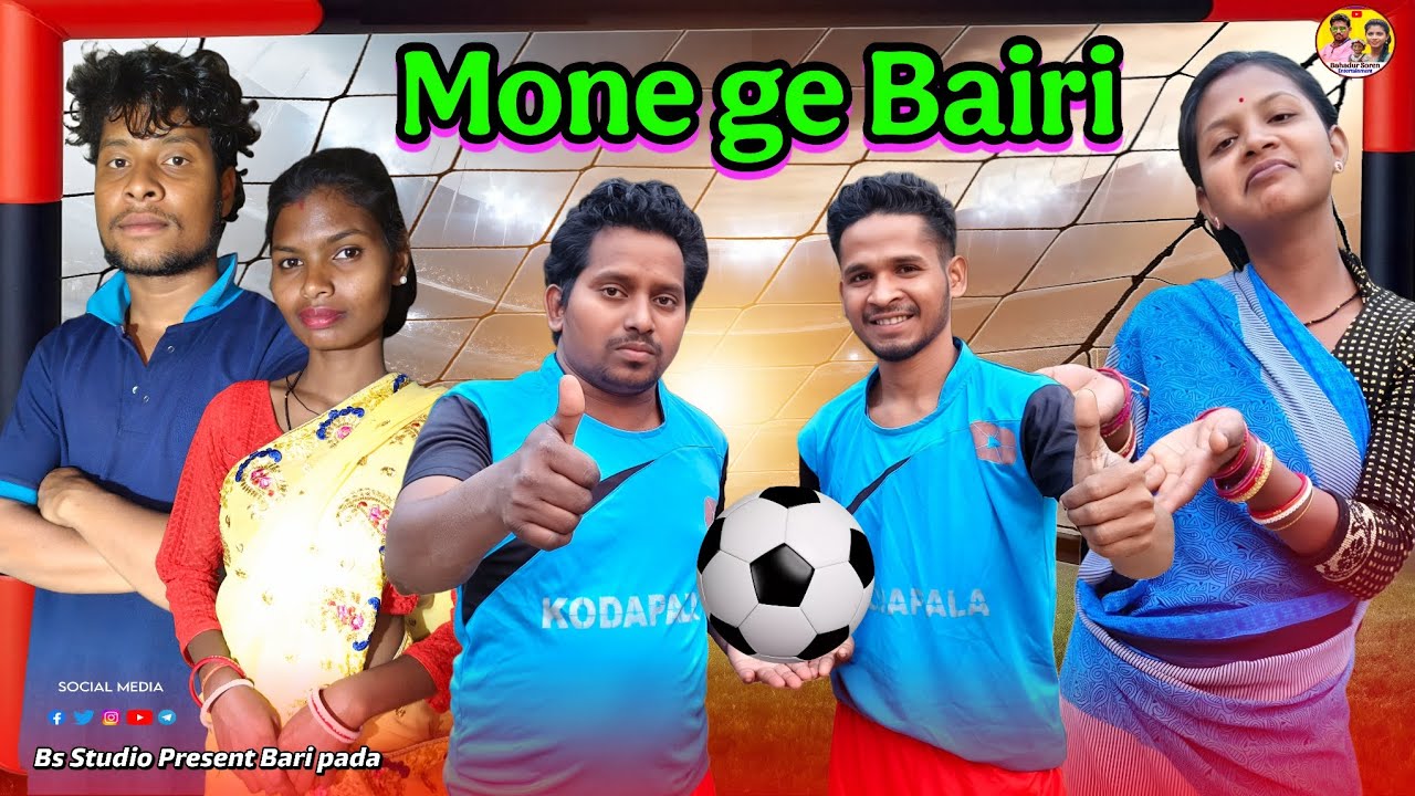 Monege Bairi/New Santali Comedy Video/Bahadur Soren Comedy/Bs Entertainment 