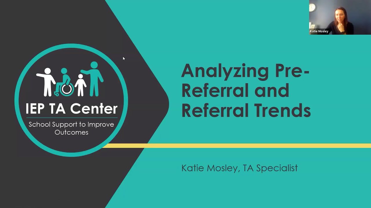 Special Education -  Identification Analyzing Pre Referral and Referral Trends