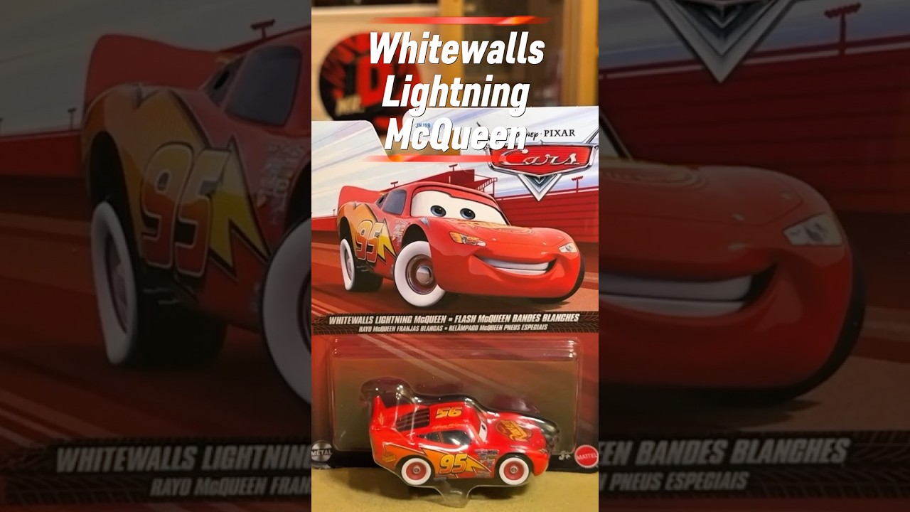 Эксклюзивная модель Whitewalls Молния Маккуин &mdash; новый вариант, выпущенный к 20-летию серии, Walma...