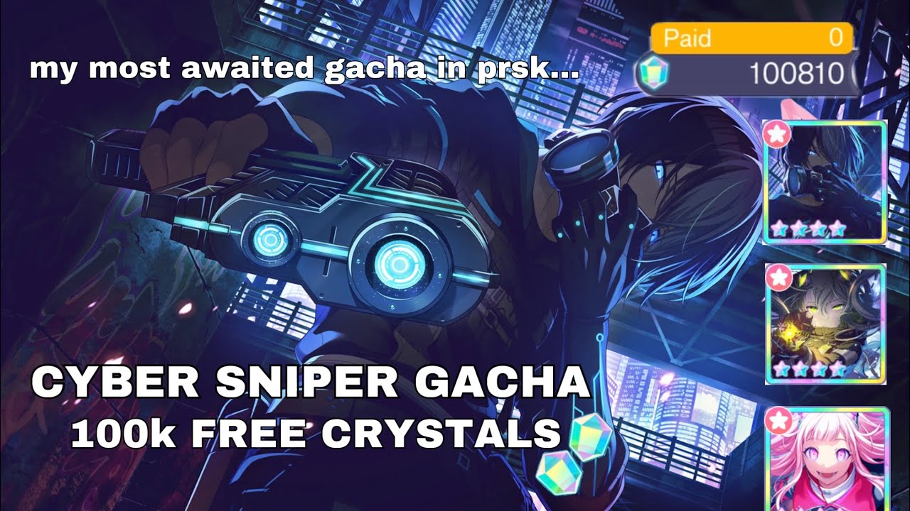 CYBER SNIPER GACHA - 300 pulls (TOYA PLSS) - Project Sekai