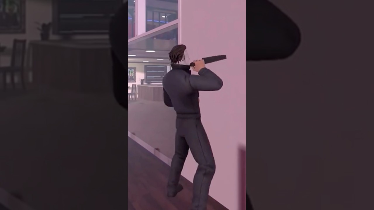 Micheal Myers tripping 