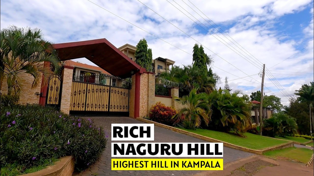 Exploring Kampala City's Richest & Highest Neighborhood - Naguru Highest Hill In Kampala Uganda
