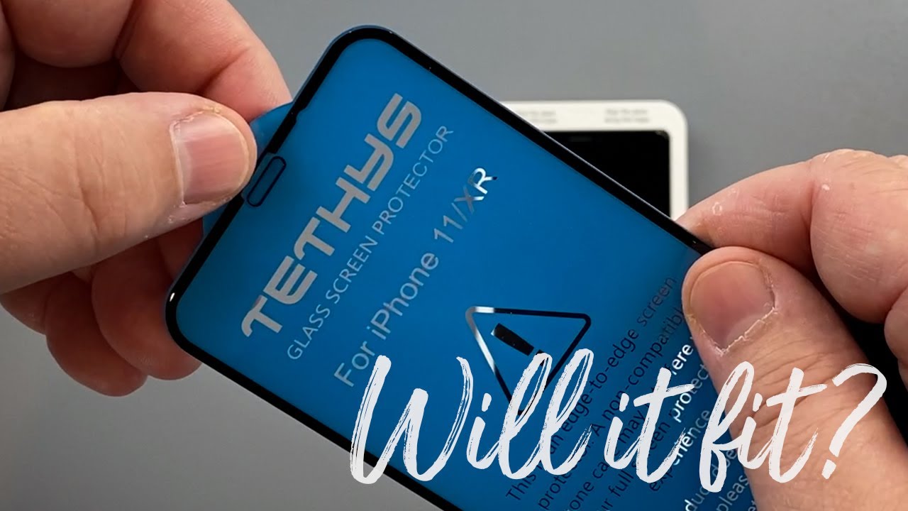 Tethys Glass Screen Protector for the iPhone / Edge to Edge Protection