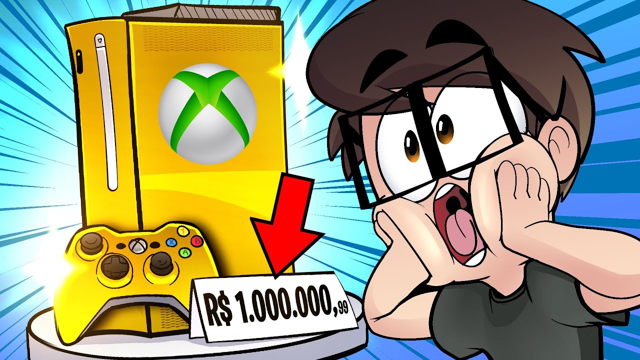 As VERSÕES mais RARAS do MUNDO do XBOX 360