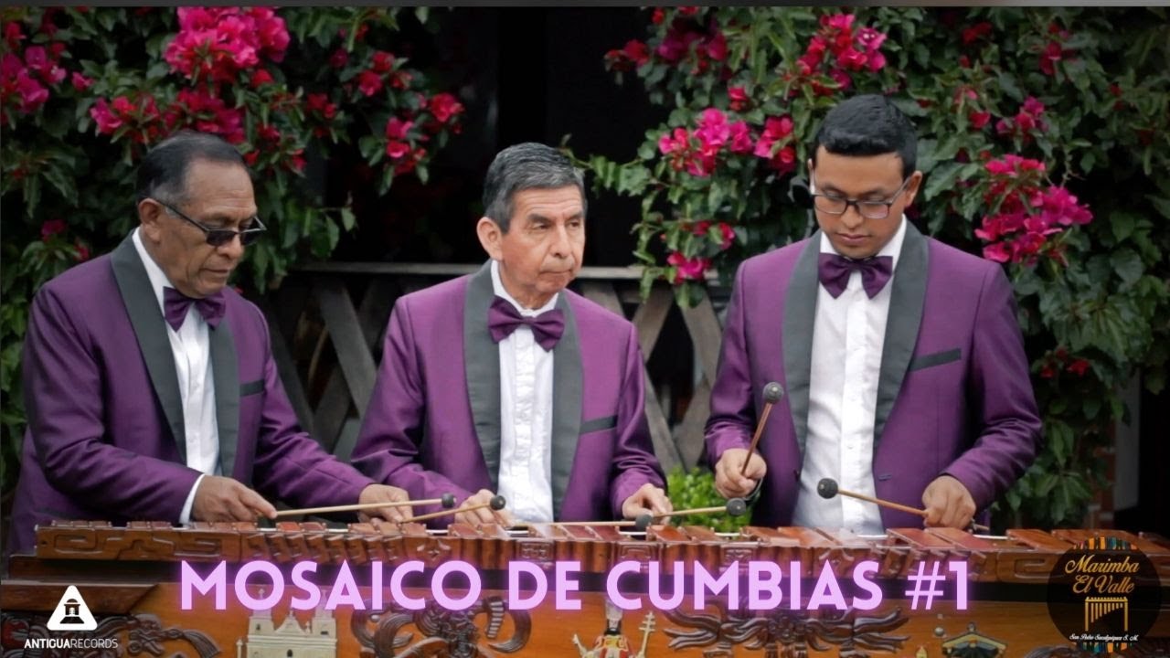 Mosaico de Cumbias 1 - Marimba El Valle de San Pedro Sacatepéquez, San Marcos, Guatemala, C.A.
