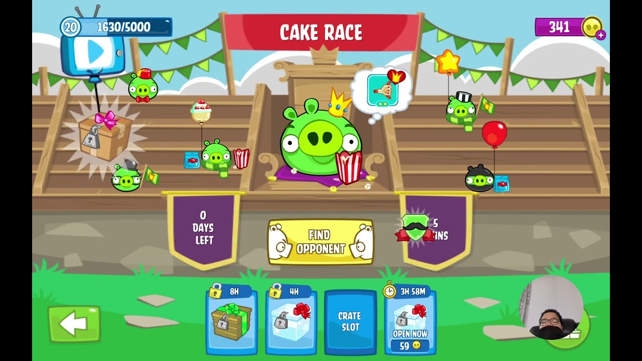 Bad Piggies Stream - Cake Race, Loot Crate Opening, Little Pig Adventure & more - 2.8.26