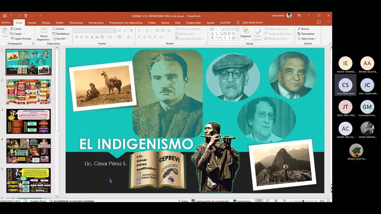 LITERATURA 12/ Indigenismo/ CEPREVI UNFV