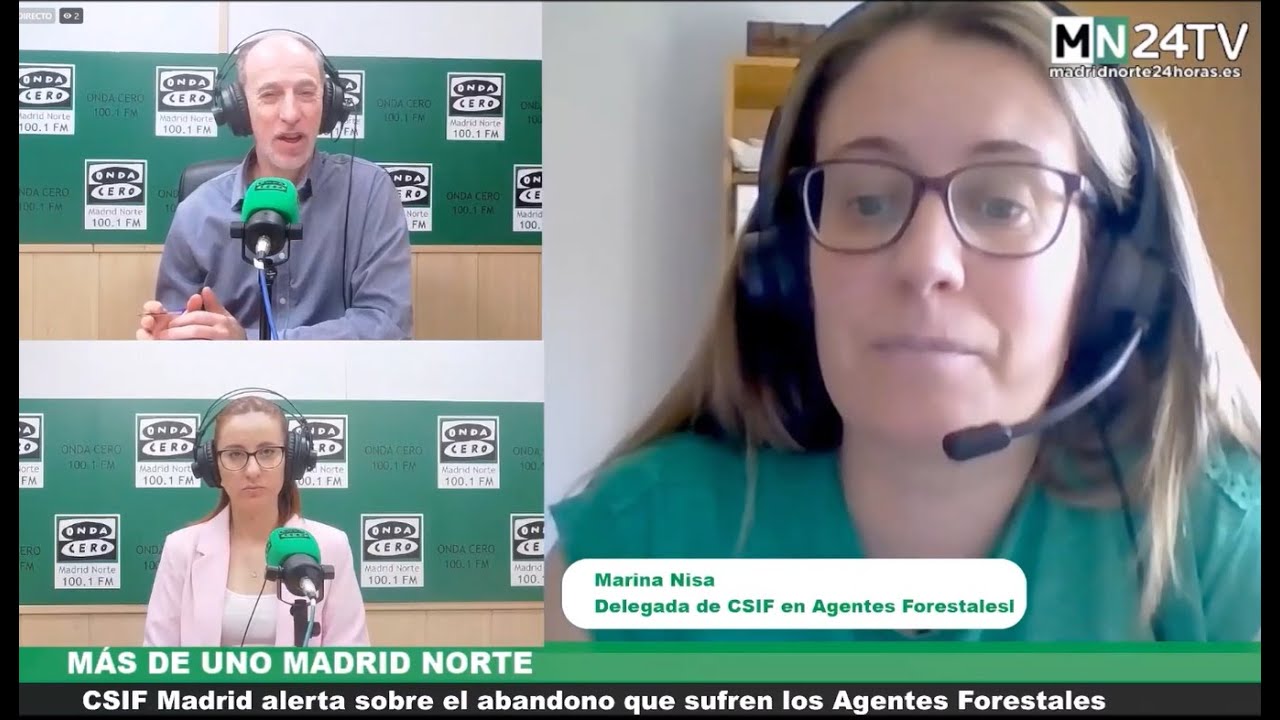 CSIF Agentes Forestales denuncia la situación de este cuerpo en la Comunidad de Madrid.