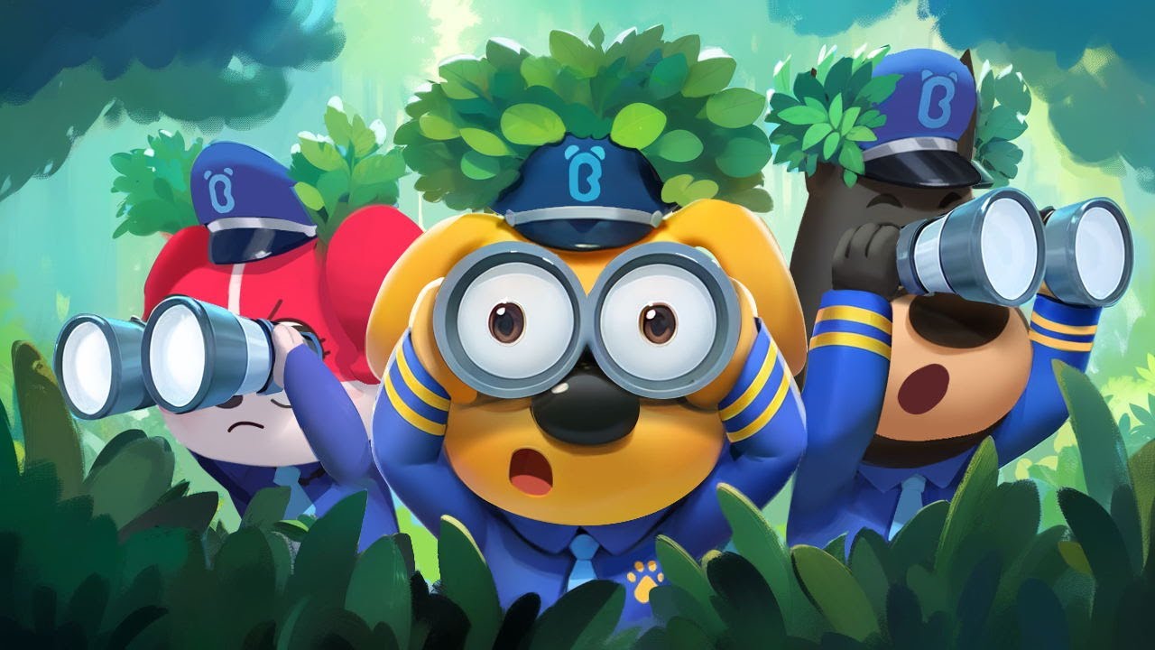 Adu Kesabaran Polisi👮🏻| Aksi Rahasia Polisi | Kepala Polisi Labrador | BabyBus Bahasa Indonesia