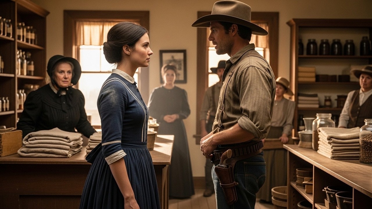 She Rode the Stagecoach Running From Scandal, The Cowboy Said 