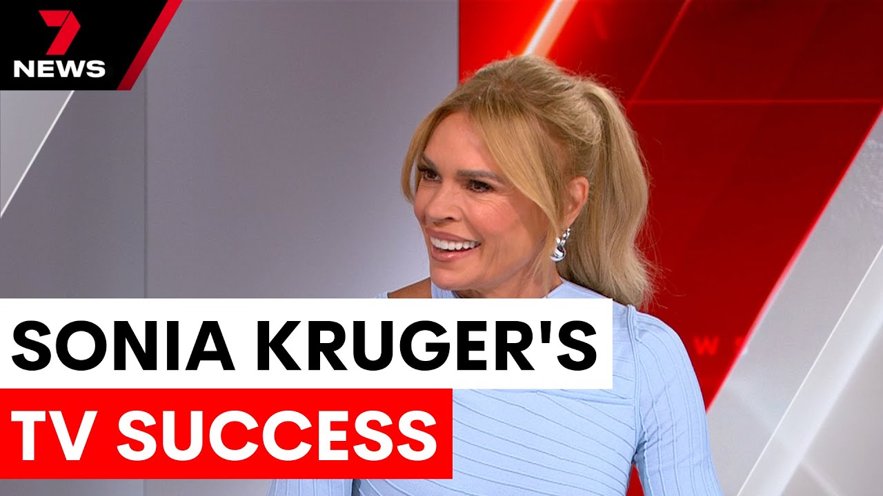 Sonia Kruger recounts her journey through Australian television | 7NEWS