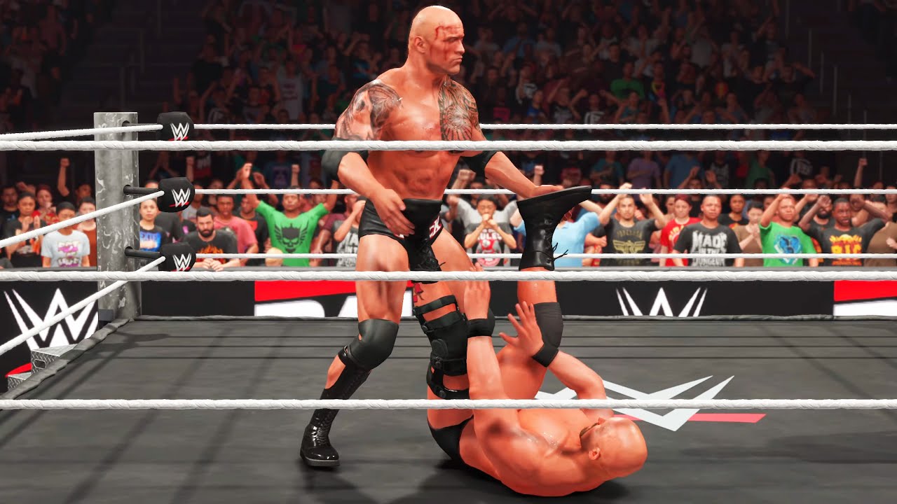 WWE 2K25 - The Rock vs 