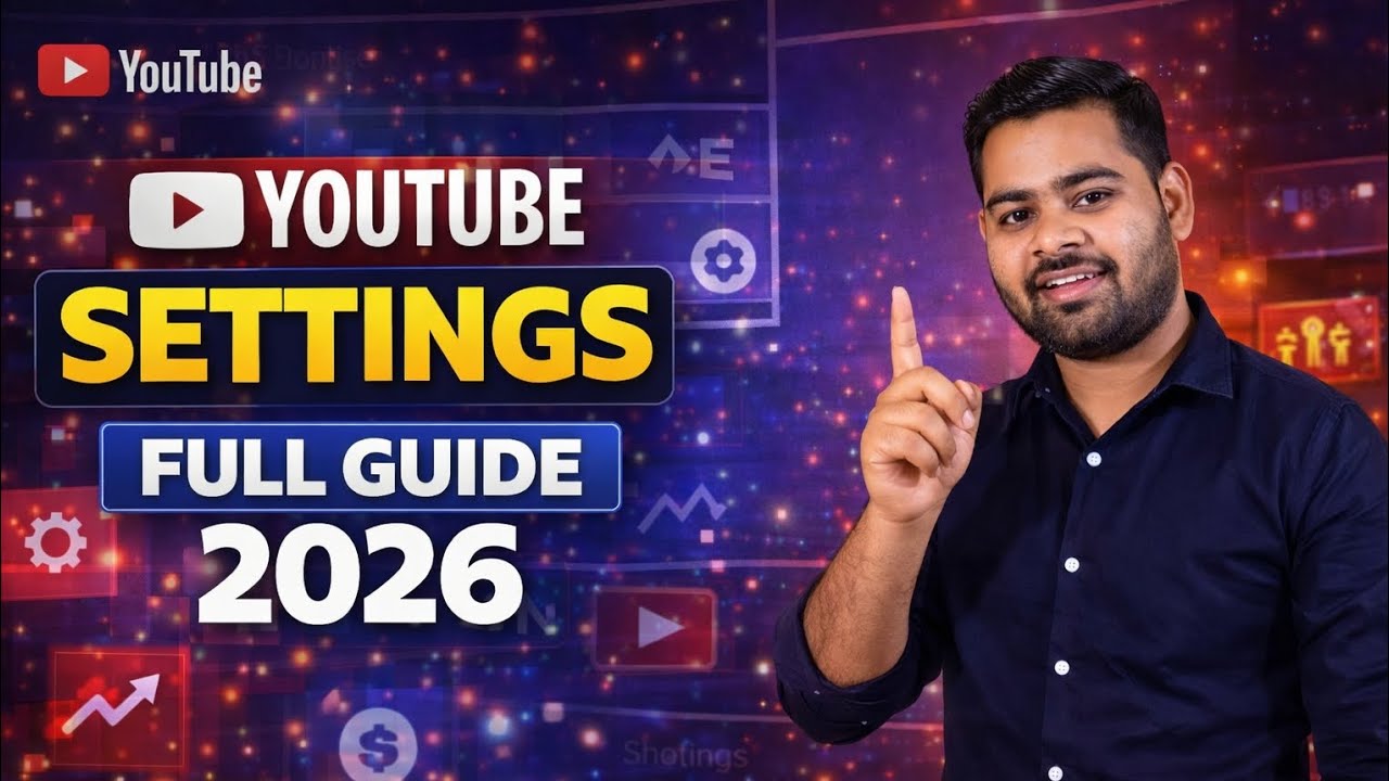 কিভাবে ইউটিউব সেটিং করব? How to YouTube setting। YouTube setting kaise। #howto 2026
