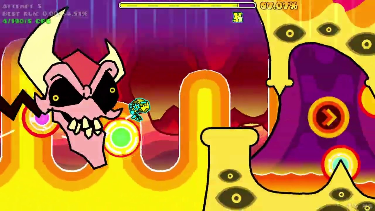 Magma Bound Insane Demon 5636 attempts ggs!