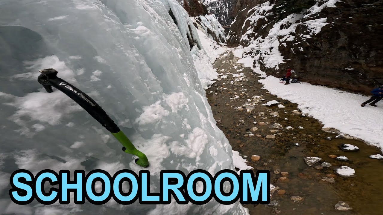 ЗОНА ШКОЛЫ по ледолазанию в ледовом парке Ouray (День 1)