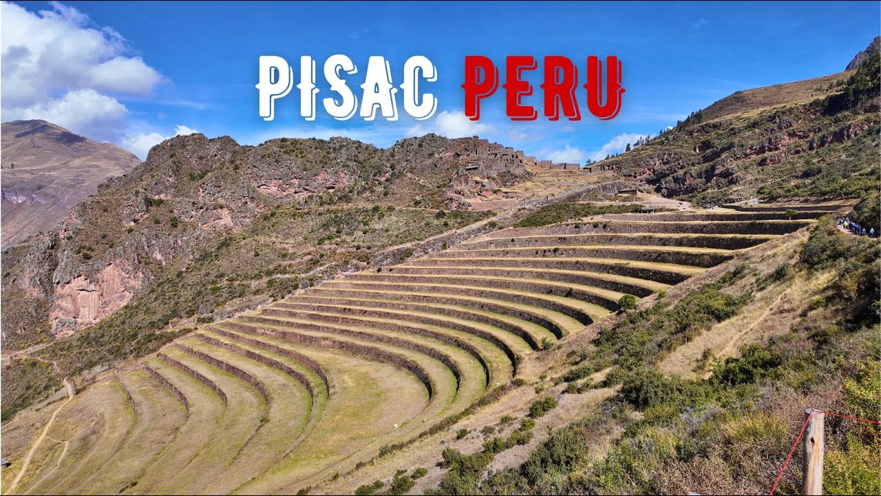📍🇵🇪 4K Discover Pisac Ancient Inca Ruins Above the Valley | Pisac, Peru | 2025