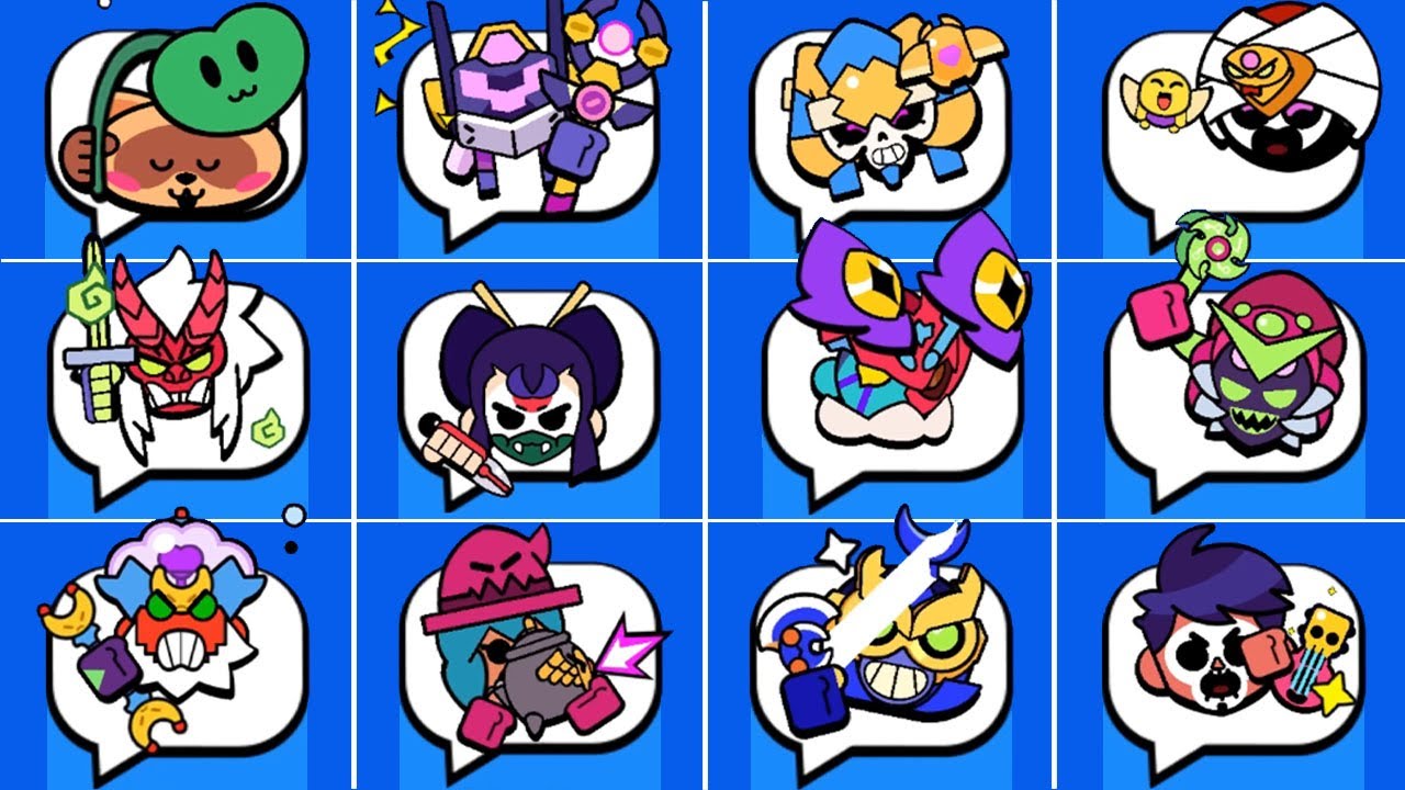 Все анимированные эксклюзивные скины в Brawl Stars