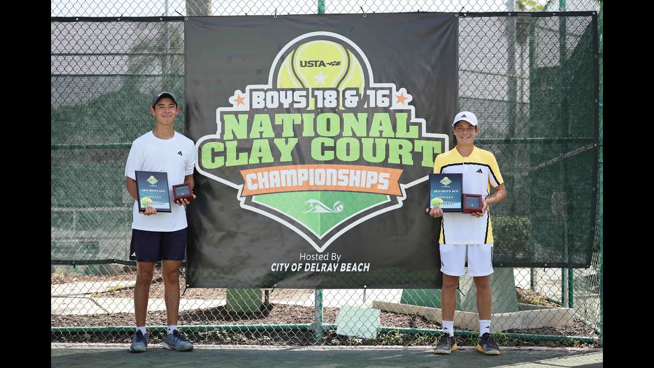 USTA Boys 16 National Clay Court Championships Hosted by The City of Delray Beach Highlight Show