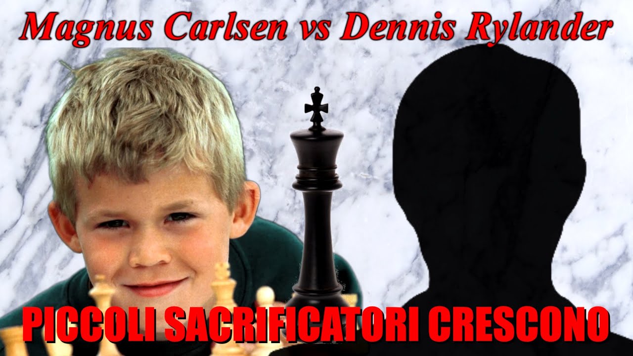 Scacchi 672 - Carlsen vs Rylander - Piccoli Sacrificatori Crescono - [A89] 2003