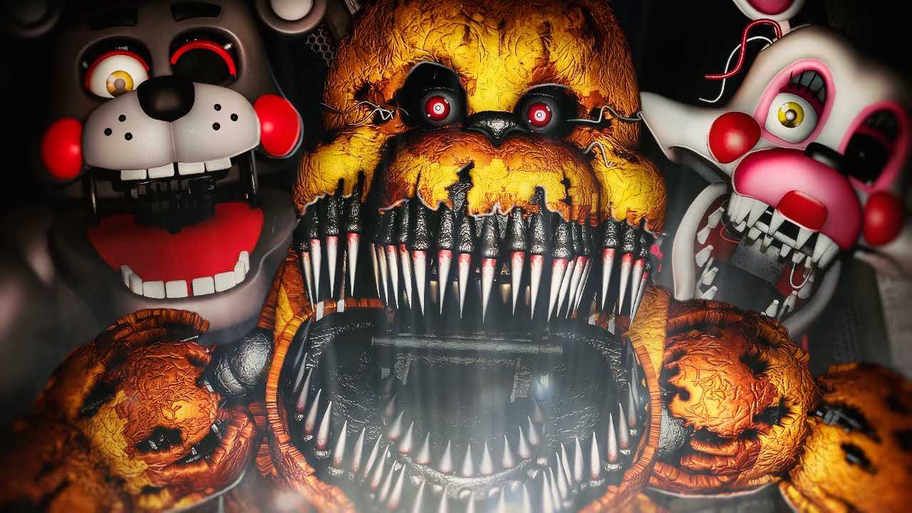 FNAF ULTIMATE CUSTOM NIGHT BUT I'M TRAPPED IN A VENT