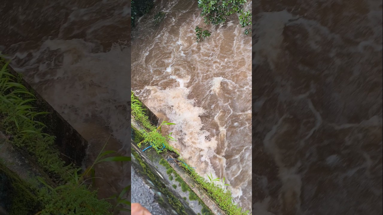 after effect of a hevy rain😱😱.......  #shorts #landslide #viral #video #viralvideo#trending #trend