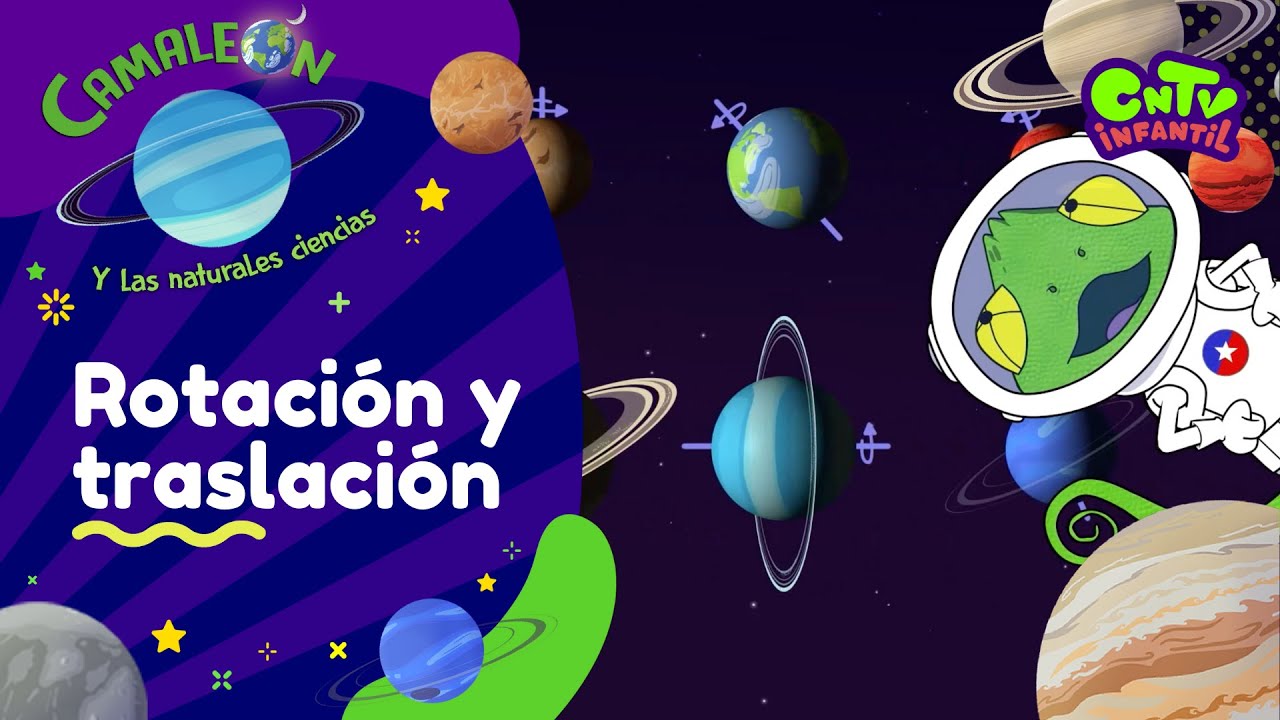 Rotaci&oacute;n y traslaci&oacute;n - Camale&oacute;n y las naturales ciencias