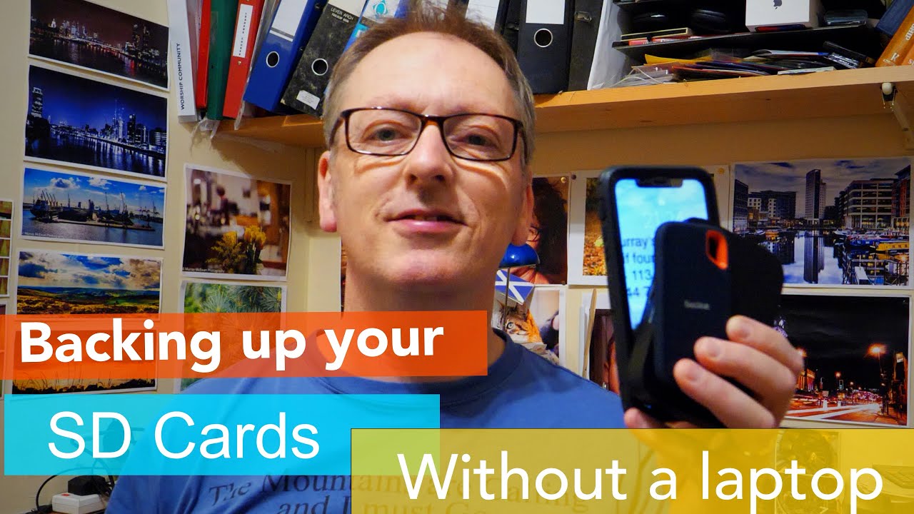 How to Backup SD Cards whilst travelling without a laptop using Ravpower FileHub