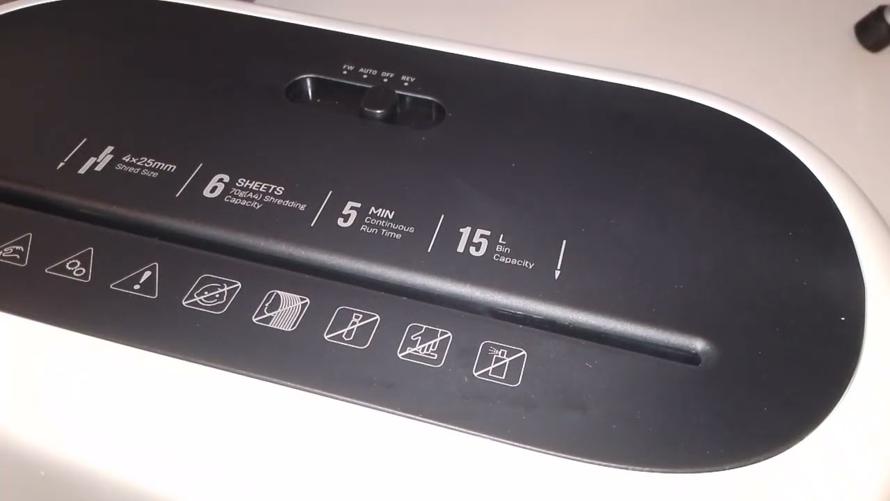 UNBOXING Paper Shredder 