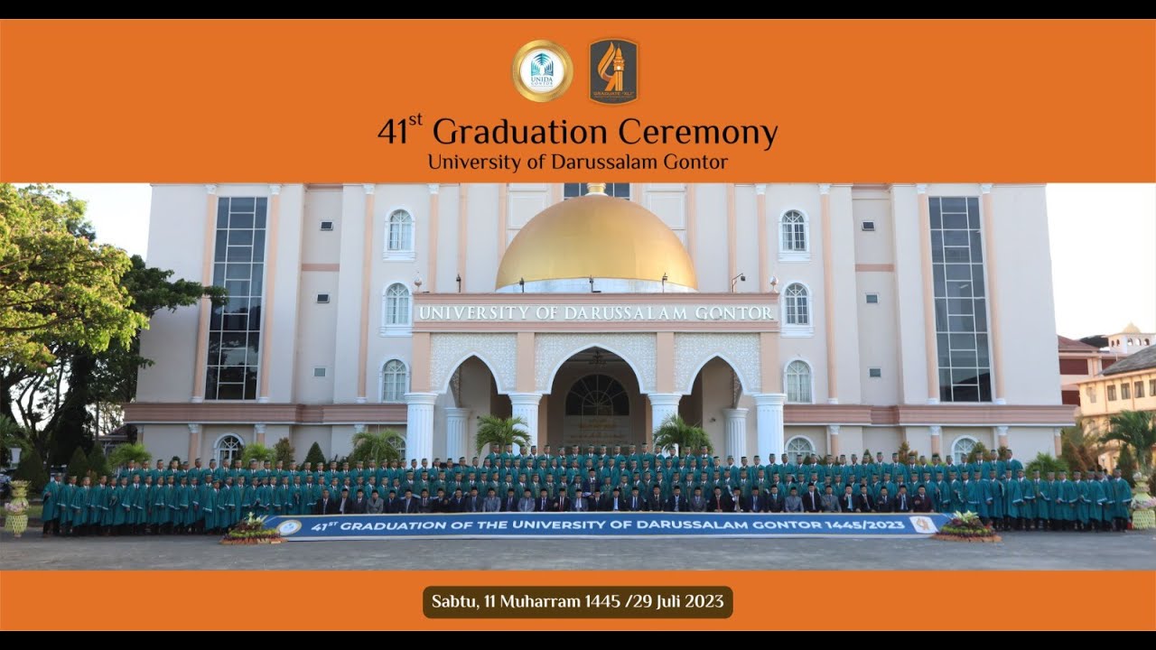 WISUDA SARJANA DAN PASCASARJANA UNIDA GONTOR KE-41