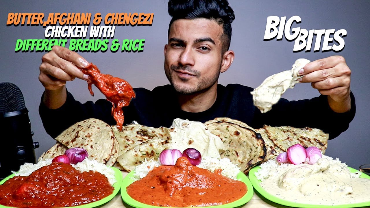 INDIAN BEST Varieties of CHICKEN MUKBANG | Akshanshu Aswal