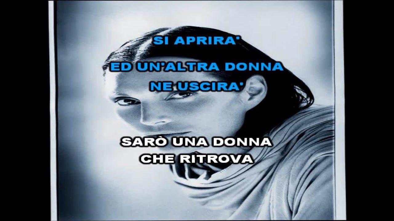 Anna Oxa - Donna Con Te (karaoke - fair use)