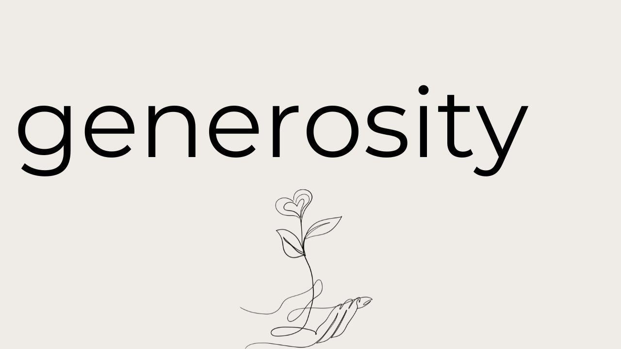 Generousity | Our Rhythm