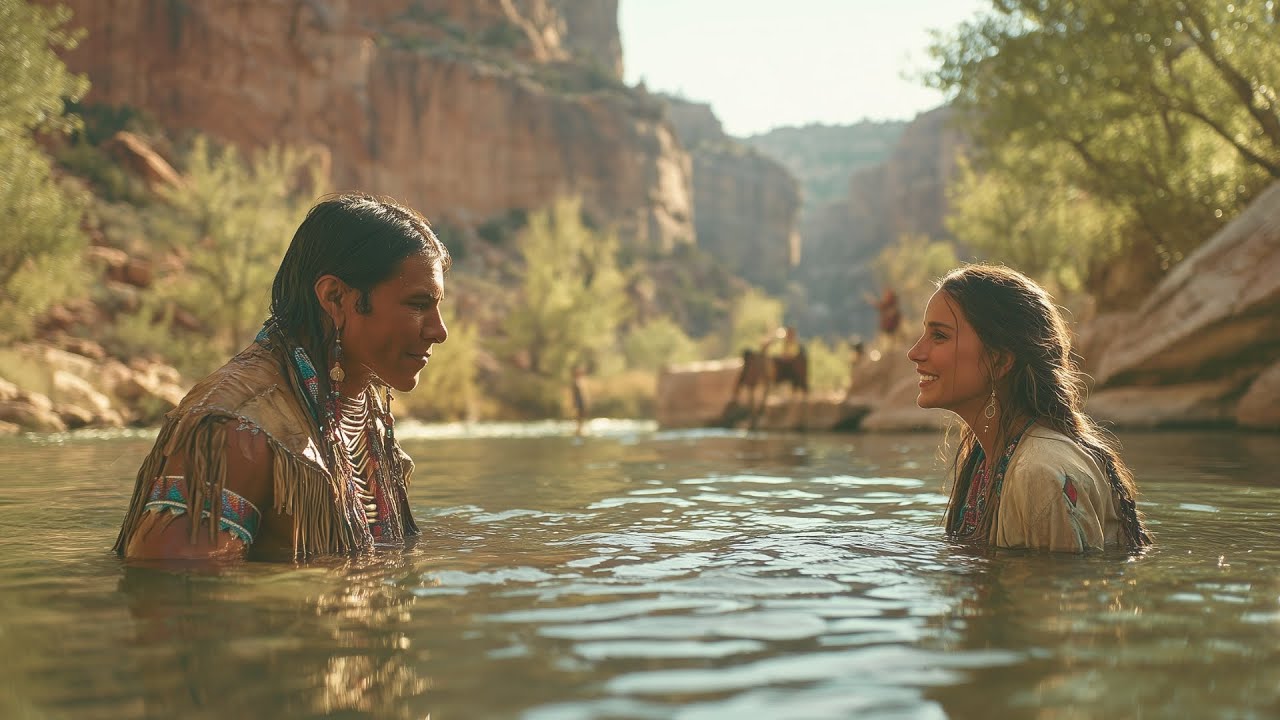 Silent Navajo Warrior Watched a Naked Woman Bathe Every Dawn—She Knew But Never Stopped Coming