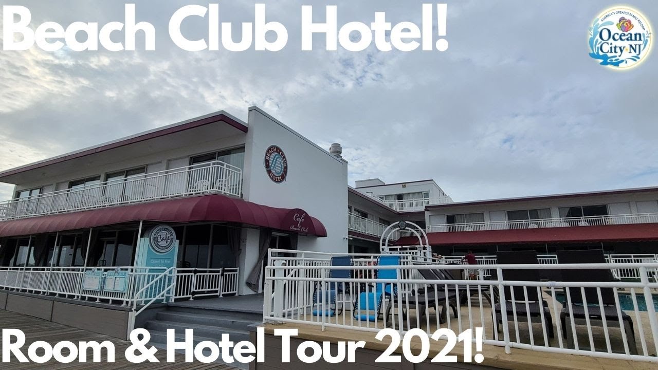 The Beach Club Hotel! Room and Hotel Tour 2021! Ocean City, NJ!
